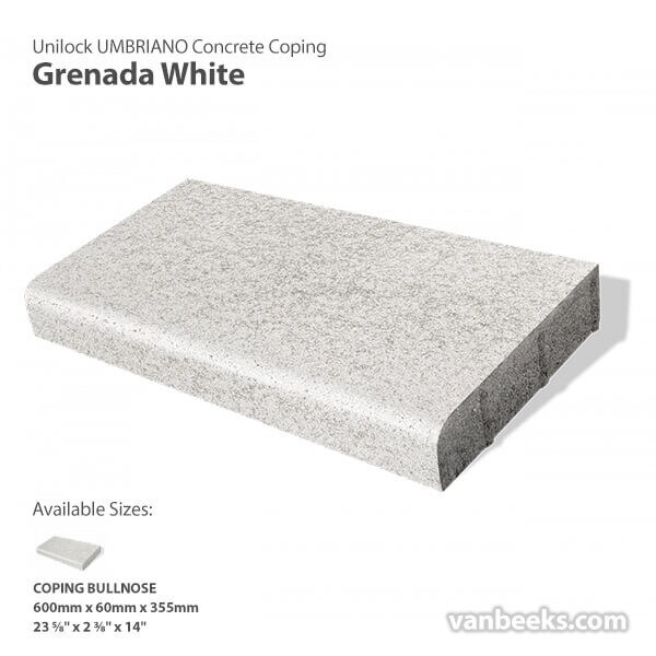 Unilock Umbriano Concrete Coping
